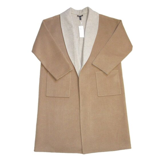 Eileen Fisher Shawl Collar Wool Coat Eileen Fisher Boiled Wool